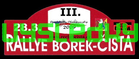 Vsledky III.RC Rally Borek