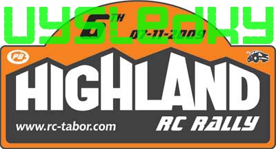 Vsledky 6. Highland RC Rally