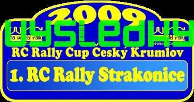 Vsledky 1.RC Rally Strakonice