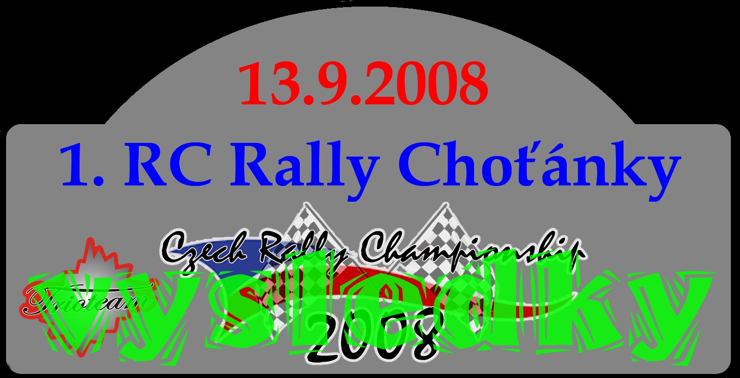 I.Rc Rally Chonky vsledky
