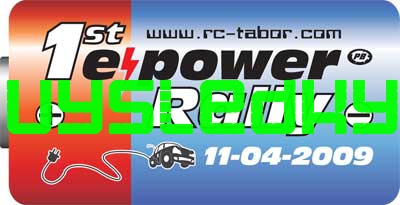 Vsledky 1.RC e-Power rally