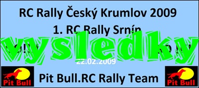 Vsledky 1.RC Rally SRNN